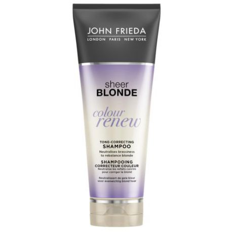 John Frieda шампунь Sheer Blonde Сolour Renew для восстановления и поддержания оттенка осветленных волос 250 мл