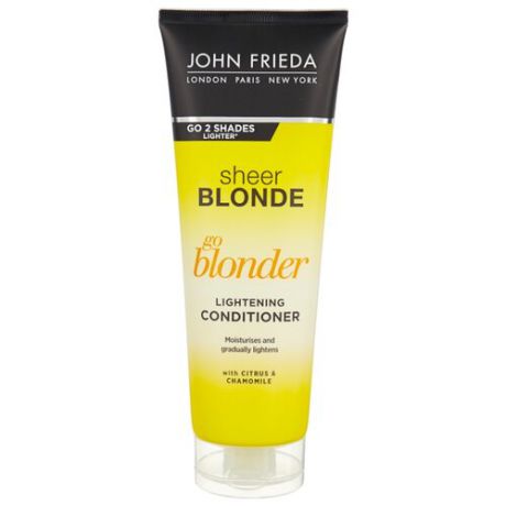 John Frieda кондиционер для волос Sheer Blonde Go Blonder Lightening, 250 мл