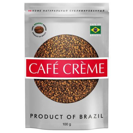 Кофе растворимый Cafe Creme, пакет, 100 г