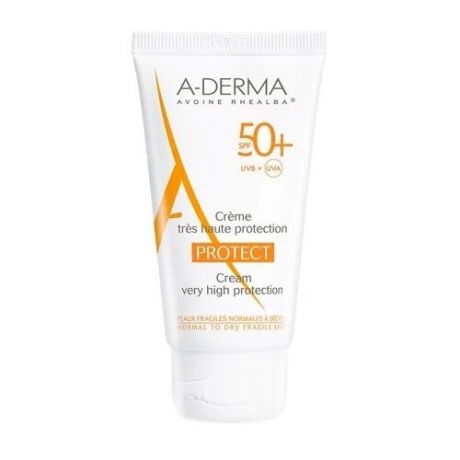 Крем для защиты от солнца A-Derma Protect, SPF 50, 40 мл