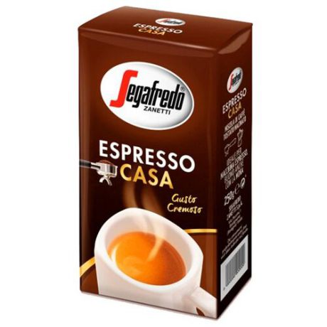 Кофе молотый Segafredo ESPRESSO CASA, 250 г