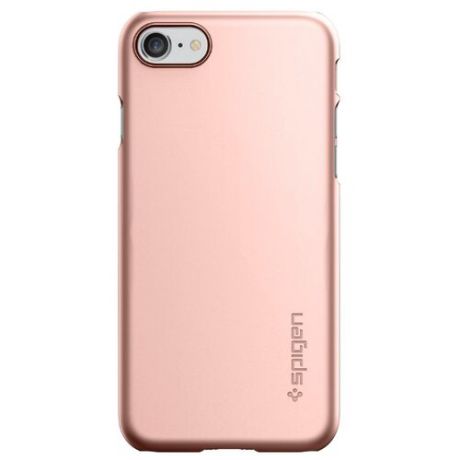 Чехол Spigen Thin Fit (042CS20) для Apple iPhone 7 rose gold