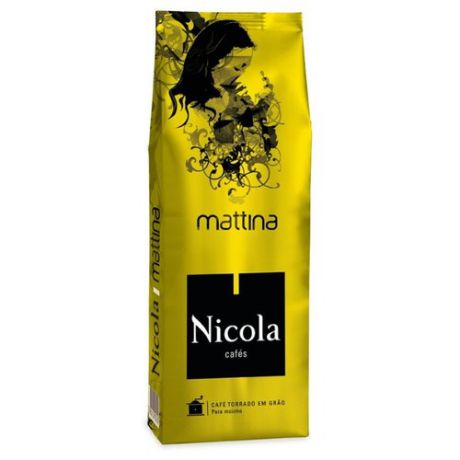 Кофе в зернах Nicola Mattina, арабика/робуста, 1 кг