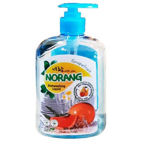 Norang Жидкость для мытья посуды Grapefruit 0.5 л с дозатором