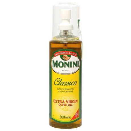 Monini Масло оливковое Classico, пластиковая бутылка-спрей 0.2 л