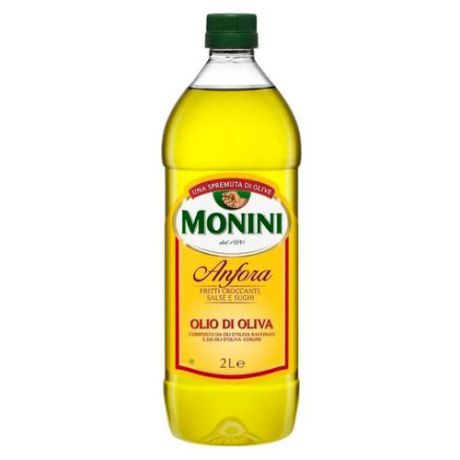 Monini Масло оливковое Anfora, пластиковая бутылка 2 л