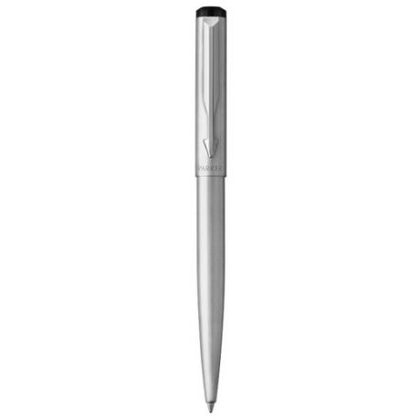 PARKER шариковая ручка Vector Stainless Steel K03, синий цвет чернил