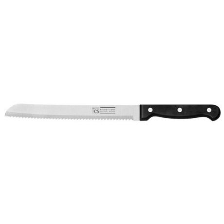 CS-Kochsysteme Нож для хлеба Star 20 см серебристый/черный