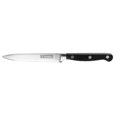 CS-Kochsysteme Нож универсальный Premium 13 см серебристый/черный