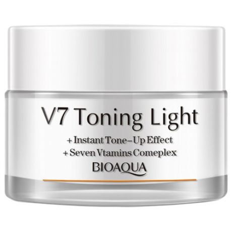 BioAqua V7 Toning Light Мультифункциональный дневной крем для лица, 50 г