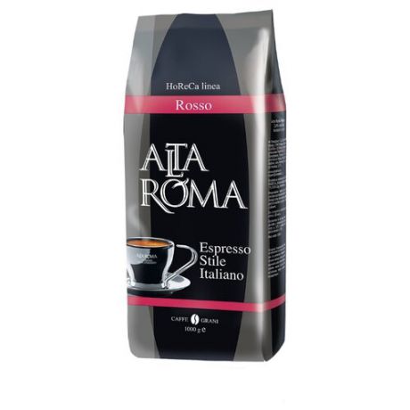 Кофе в зернах Alta Roma Rosso, арабика/робуста, 1 кг