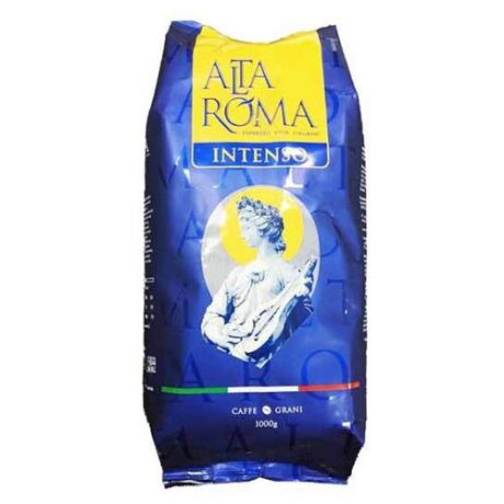 Кофе в зернах Alta Roma Intenso, арабика/робуста, 1 кг
