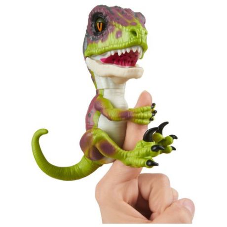 Интерактивная игрушка робот WowWee Fingerlings Untamed Raptor Series 1 Стелс