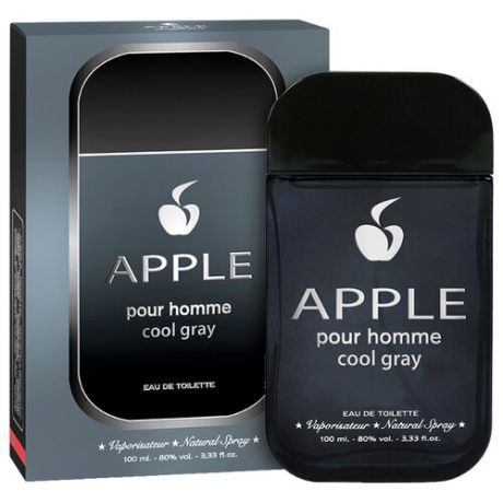 Туалетная вода Apple Parfums Apple pour Homme Cool Gray, 100 мл