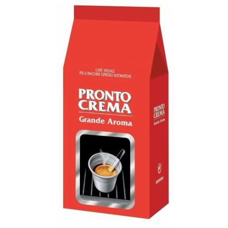 Кофе в зернах Lavazza Pronto Crema, арабика/робуста, 1 кг