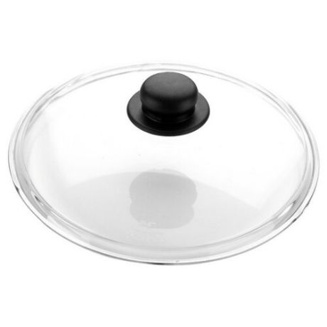 Крышка Tescoma Unicover стеклянная (619026) (26 см) прозрачный/черный