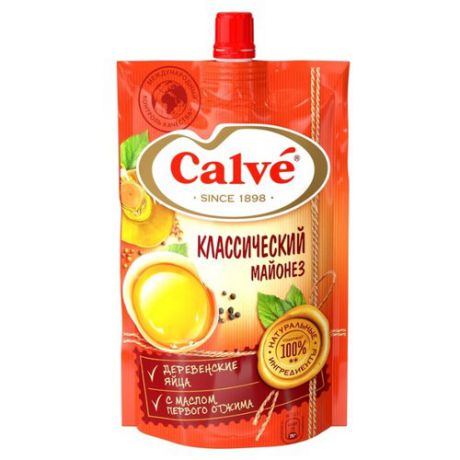 Майонез Calve Классический 50% 400 г