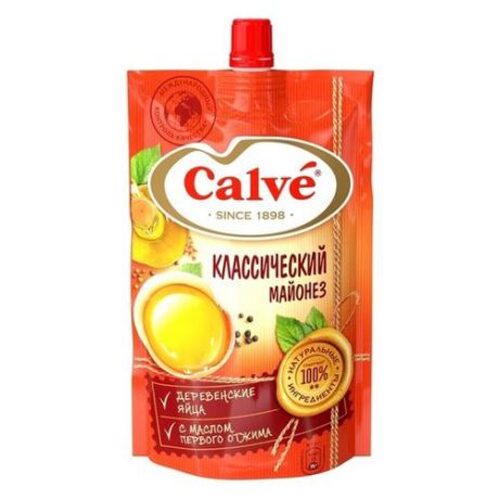 Майонез Calve Классический 50% 200 г