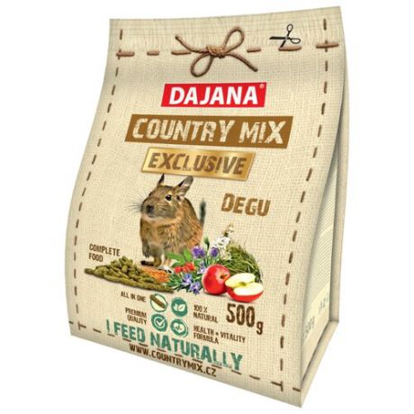 Корм для дегу Dajana Country Mix Exclusive 500 г