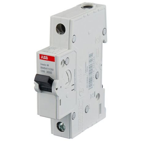 Автоматический выключатель ABB Basic M 1P (C) 4,5kA 10 А