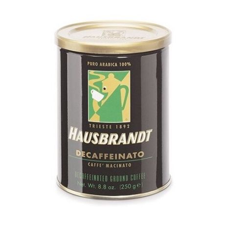 Кофе молотый Hausbrandt Decaffeinato без кофеина, 250 г