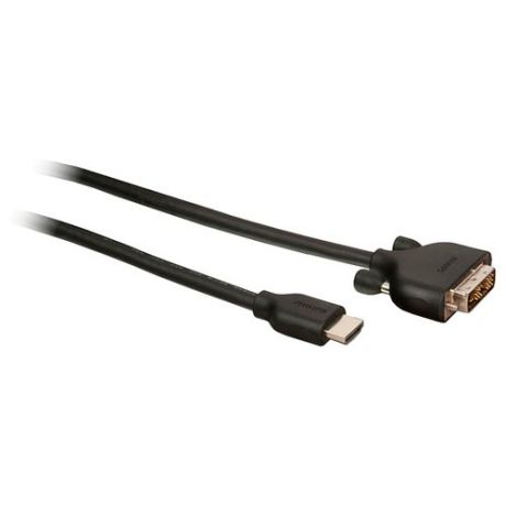 Кабель Philips HDMI - DVI-D (SWV2442W/10) 1.5 м черный