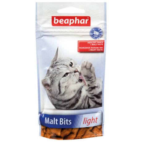 Лакомство для кошек Beaphar Malt Bits light, 35 г