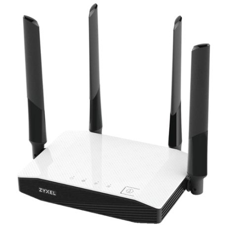 Wi-Fi роутер ZYXEL NBG6604 черно-белый
