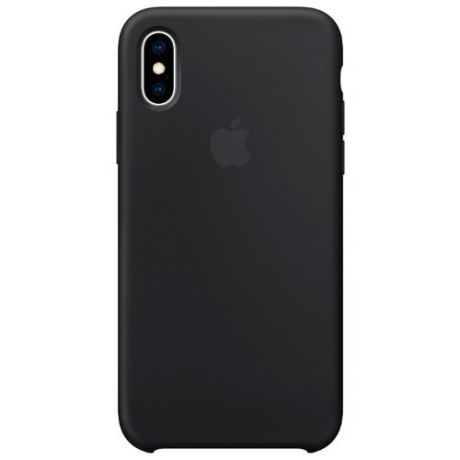 Чехол Apple силиконовый для Apple iPhone XS черный