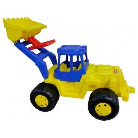 Каталка-игрушка Полесье Великан (38081) желтый/синий