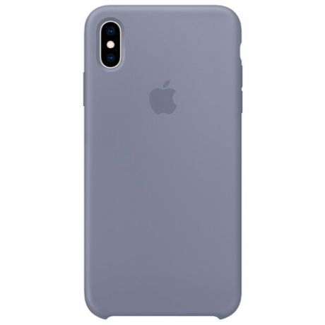 Чехол Apple силиконовый для Apple iPhone XS Max темная лаванда