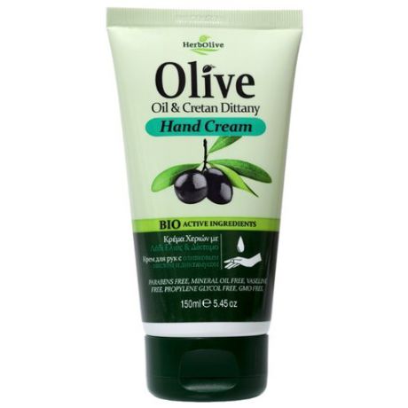 Крем для рук HerbOlive Olive oil & cretan dittany 150 мл