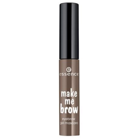 Essence Тушь-гель для бровей make me brow gel mascara 02, browny brows