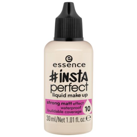 Essence Тональный крем Insta Perfect Liquid Makeup, 30 мл, оттенок: 10 cool porcelain