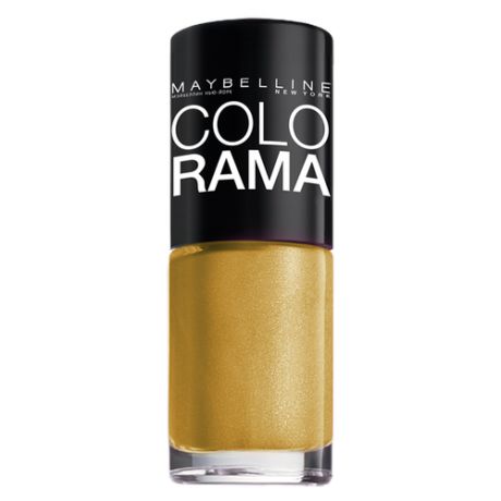 Лак Maybelline Colorama, 7 мл, оттенок 108 золотой песок