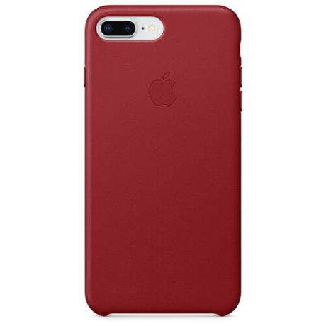 Чехол Apple кожаный для Apple iPhone 8 Plus / 7 Plus (PRODUCT)RED