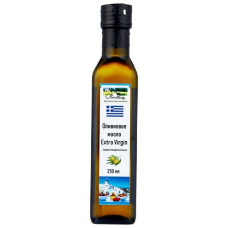 OLIVATECA Масло оливковое Extra Virgin из оливок сорта Коронейки 0.25 л