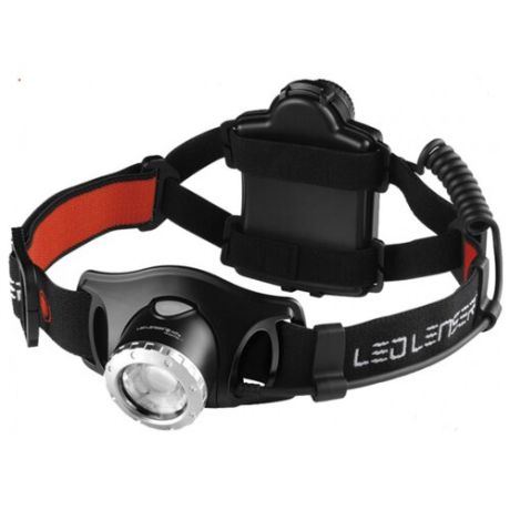 Налобный фонарь LED LENSER H7.2 черный/красный