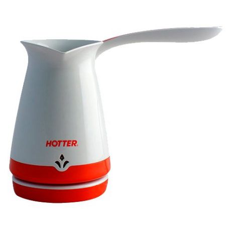 Кофеварка Hotter HX-CM2039 белый/оранжевый