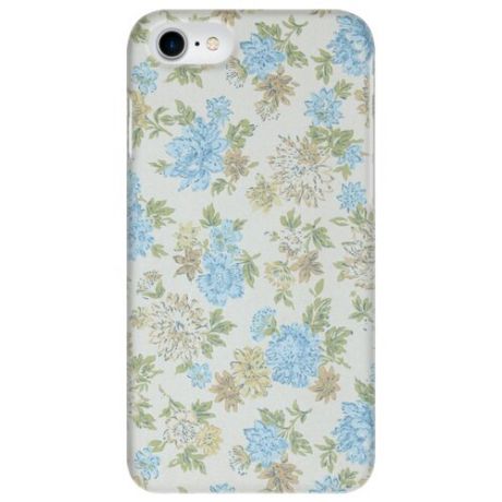Чехол Mitya Veselkov IP7.MITYA-037 для Apple iPhone 7/iPhone 8 нежные голубые цветы