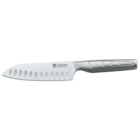 Gemlux Нож сантоку 12,5 см серебристый