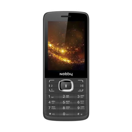 Телефон Nobby 330T черный / серый (NBP-BP-28-12)