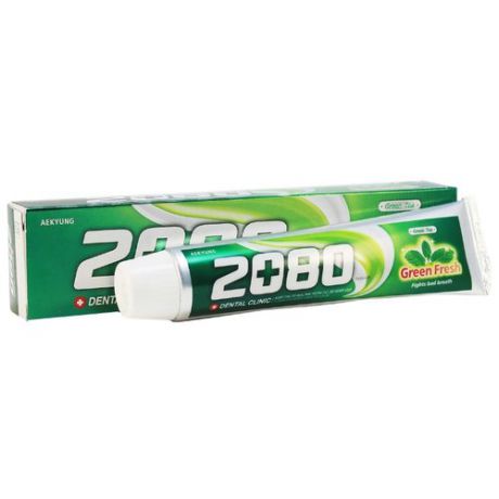 Зубная паста Dental Clinic 2080 Зеленый чай, 120 г
