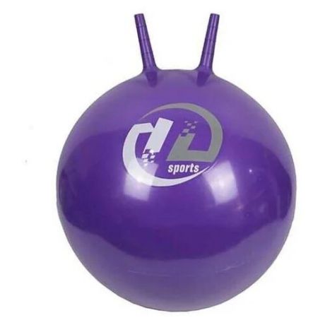 Мяч-попрыгун Z-sports с рожками 65 см фиолетовый
