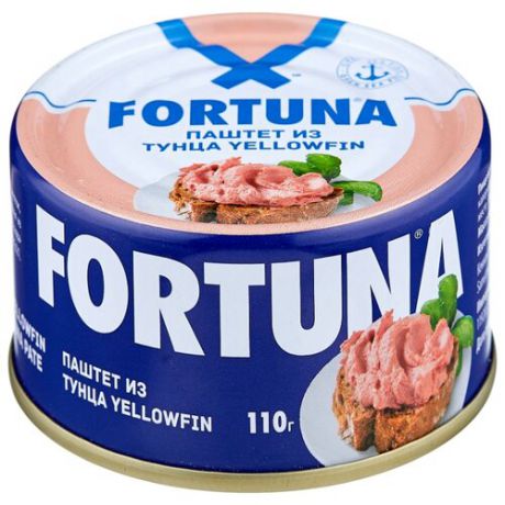 Паштет Fortuna из тунца, 110 г