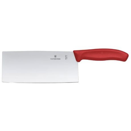 VICTORINOX Нож поварской в китайском стиле Swiss classic 18 см красный