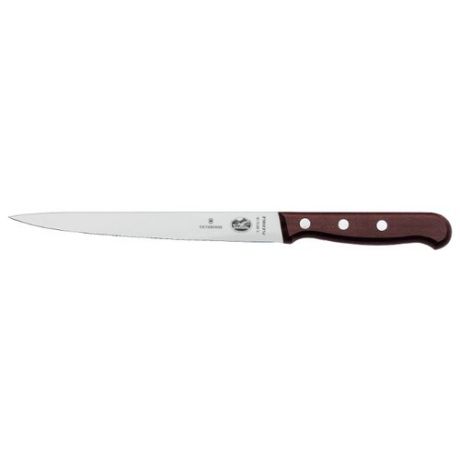 VICTORINOX Нож филейный Rosewood 18 см коричневый