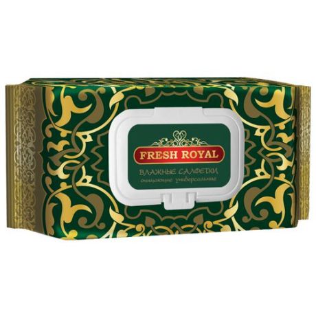 Влажные салфетки Fresh royal универсальные 120 шт.