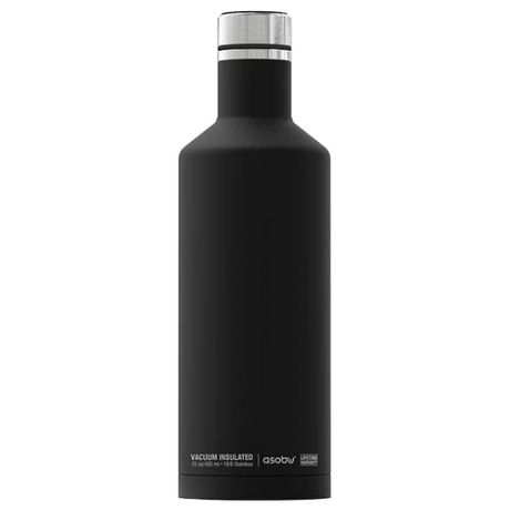 Термобутылка asobu Times square travel bottle (0,45 л) black