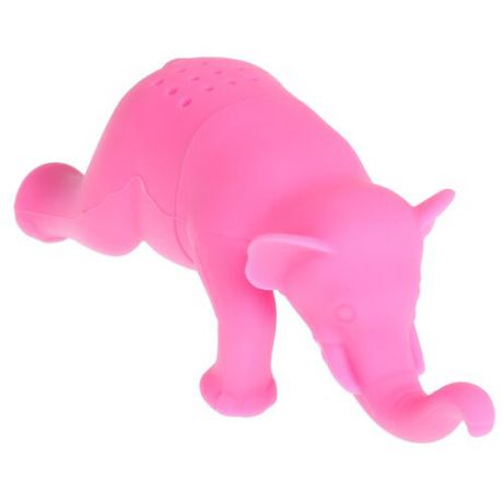 Ситечко для заварки FidgetGo Слон розовый